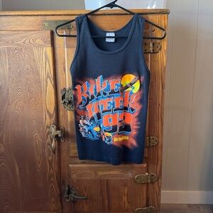 Vintage Harley Davidson Tank